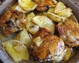 Foto del paso 4 de la receta Pollo y nabos asados a la cúrcuma