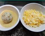 Foto del paso 1 de la receta: Bolas de arroz jazmín con carne rellenas de quesos