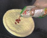 A picture of step 9 of Yummy kabab pizza recipe 😋 Without Oven.