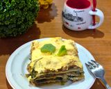 Foto langkah ke 6 dari resep Creamy Chicken Soy Sauce Lasagna with Spinach.