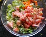 A picture of step 1 of Mixed sprouts salad and Bhakri.