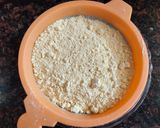 A picture of step 2 of Thandai flavoured cupcakes.