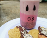Foto del paso 5 de la receta: Smoothie de fresa con plátano con yogurt y puding de fresa
