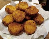 Foto del paso 5 de la receta: Bocaditos de macarrones con queso fritos