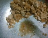 A picture of step 2 of Bhune chane ke ladoo.