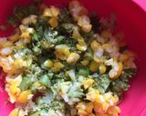 Hình bước làm 1 của món Salat sốt phô mai - bé ăn dặm