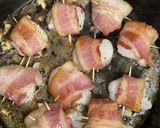 A picture of step 3 of Bacon Wrapped Scallops.