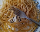 A picture of step 7 of Grandma's great pasta *optional cheese*.