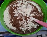 Foto langkah ke 3 dari resep Brownies Panggang fudgy (garing di luar lembut di dalam).