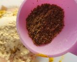 A picture of step 3 of Gola kabab.