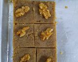A picture of step 7 of Walnut burfi.
