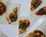 A picture of step 5 of Chicken tikkah puffs.