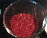 A picture of step 1 of Schezwan sauce.