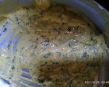 A picture of step 1 of Besan pakodi.