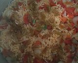 A picture of step 9 of Veg rice.