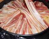 Baconos makaróni torta recept fázis 9 fotója