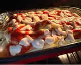Csirkemelles paradicsomos rakott cukkini recept fázis 4 fotója