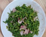 Hình bước làm 5 của món Mực xào hoa lý