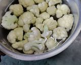 A picture of step 1 of Gobhi (Cauliflower) Manchurian.