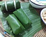 รูปขั้นตอนการทำที่ 4 ของ ข้าวต้มโค้น /ข้าวต้มกล้วย