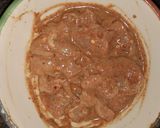 A picture of step 3 of Chicken showarma.