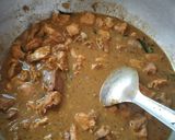 A picture of step 14 of Chettinad chicken fry.