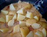 A picture of step 5 of My Smoked Sausage & Potato Casserole is ❤️.