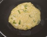 Foto langkah ke 3 dari resep Omelet tahu praktis.