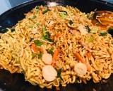 Mie Goreng panjang umur langkah memasak 3 foto