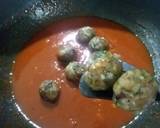 Chicken meatballs spaghetti recipe step 6 photo