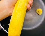 Hình bước làm 1 của món Món tráng miệng ngon dễ làm: chuối áp chảo với quế bơ đường