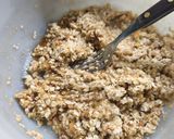 Foto del paso 1 de la receta: Pastel de manzana, bananas y avena saludable