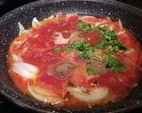 A picture of step 2 of Sweet Enchilada with Ground Beef on a Bed of Potatoes.