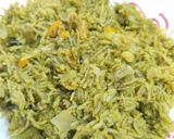 A picture of step 5 of Spinach Masala Rice Palak Masala Rice.
