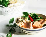 Hình bước làm 4 của món Bún riêu chay