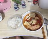 Hình bước làm 6 của món Canh kim chi