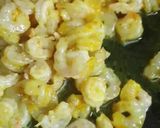 A picture of step 1 of Shrimps with Ridge Gourd.