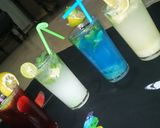 A picture of step 1 of Virgin mojito mocktail.