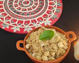 A picture of step 4 of Panjiri (Krishna Bhog).