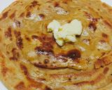 A picture of step 4 of Ajwain Salt Lachha Paratha.