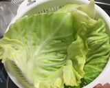 Hình bước làm 2 của món Canh bắp cải cuộn kiểu Nhật { コンソメ味のロールキャベツ }