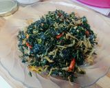 Foto langkah ke 5 dari resep Tumis Daun Pepaya.