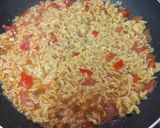 A picture of step 4 of Creamy, veggies Maggie 😋.