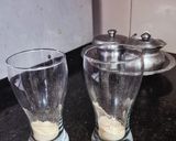 A picture of step 1 of Sattu Sharbat.