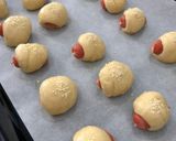 A picture of step 4 of Mini Sausage Buns.