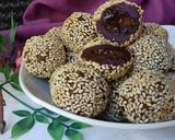 Foto langkah ke 10 dari resep Onde-onde coklat ubi ungu.