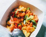 Foto langkah ke 4 dari resep Udang masak petai.nanas.