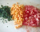 Foto del paso 2 de la receta: Tomates rellenos vegetarianos