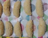 Foto langkah ke 4 dari resep Roti goreng keju mozarella.