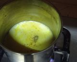 A picture of step 1 of Golden Milk.